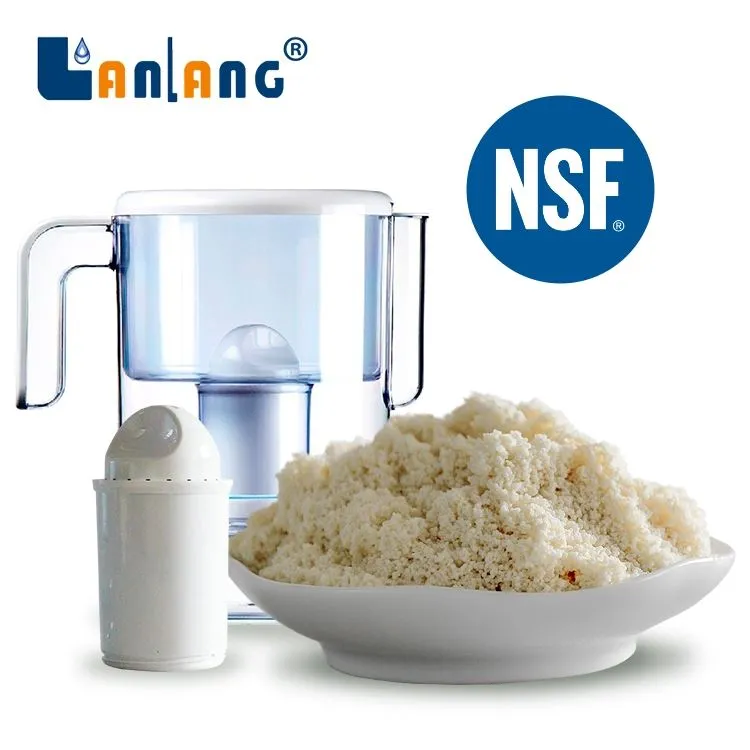 NSF Certificate Weak Acid Cation Resin For Water Filter Pitcher