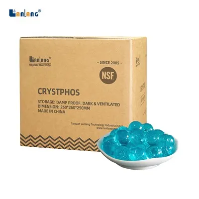 ลูกบอลโพลีฟอสเฟต ซิลิฟอส สีน้ำเงิน